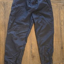 Forever 21 Black Swosh Pants Size Large