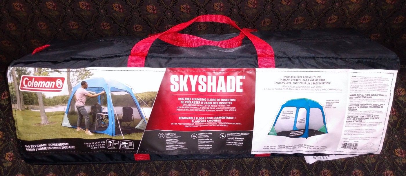 Coleman Skyshade 8'x8' Portable Screen Canopy Shelter
