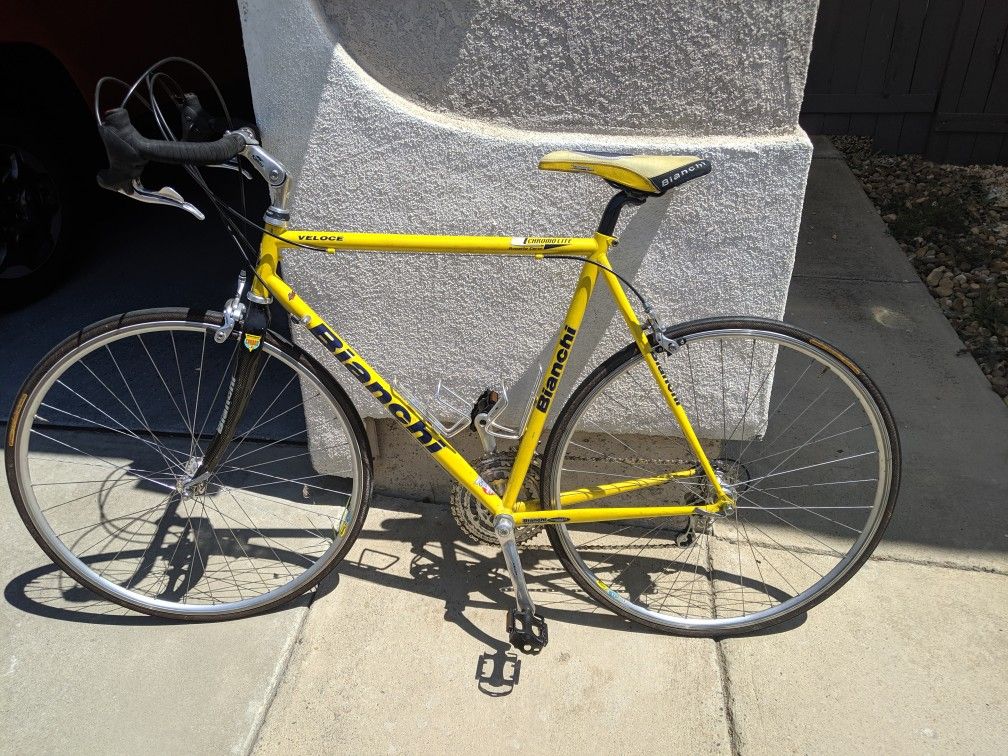2001 bianchi veloce road bike