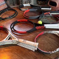 Massive Tennis Racket Selection