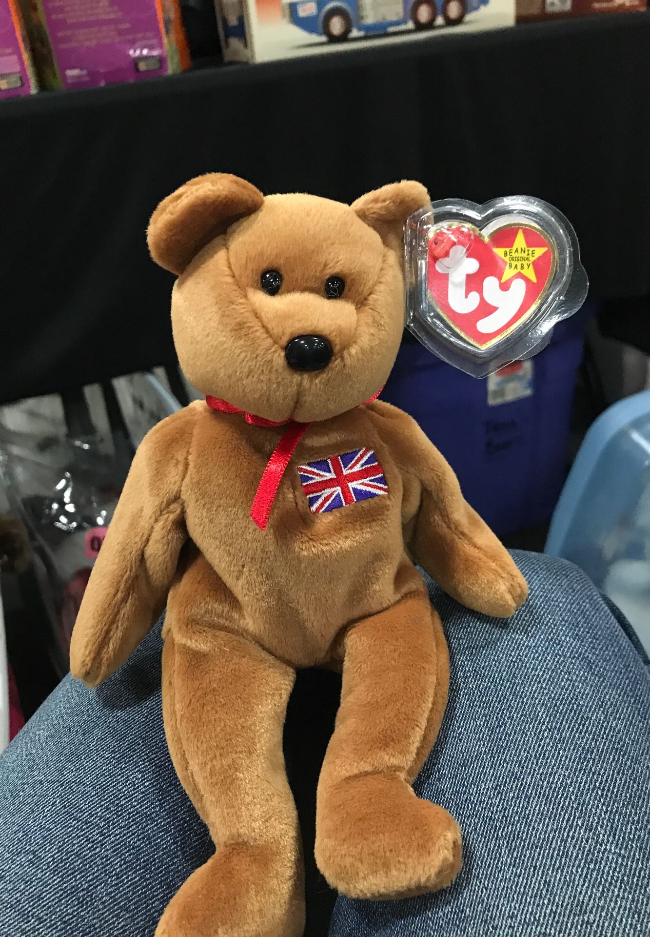 Ty beanie baby Britannia Mint Condition