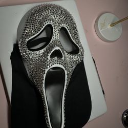 Ghost Face Blinged Mask 