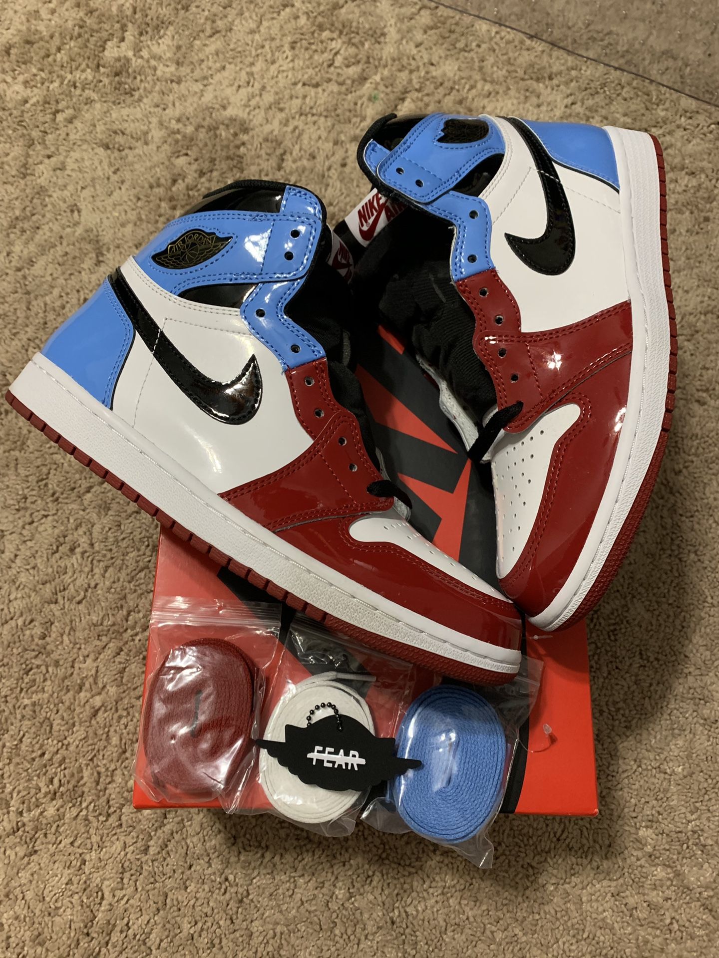 Jordan 1 “Fearless” Size 8!