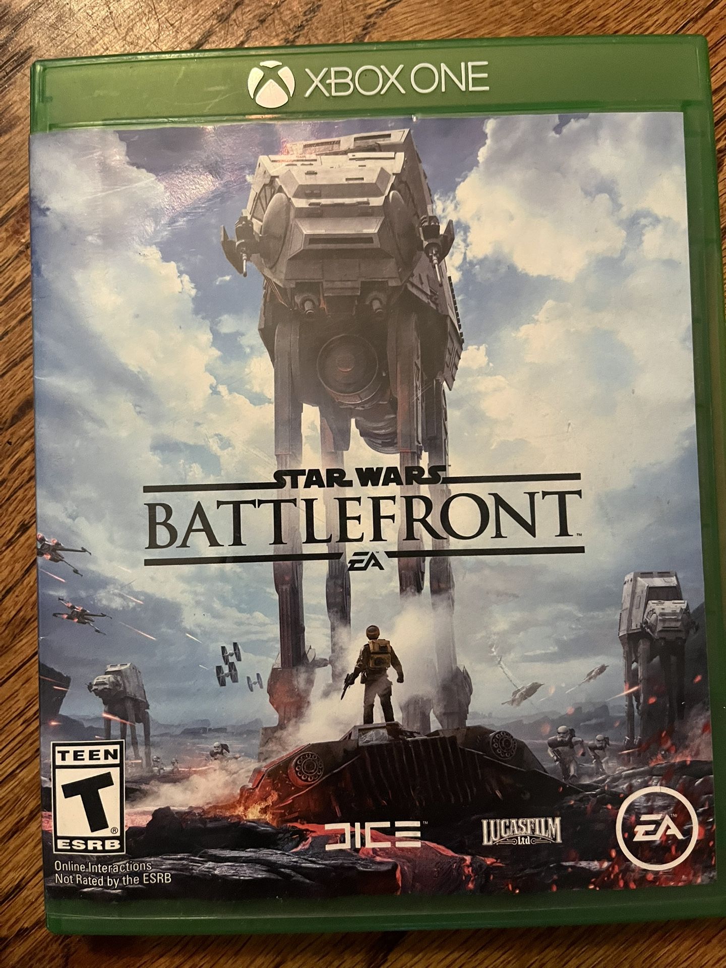 Xbox 1 Games Star Wars Battle Front And Ninja Turtles