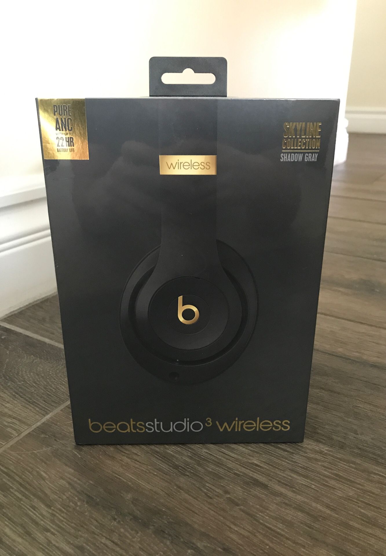 Beats studio 3 wireless headphones shadow gray sealed (brand new)