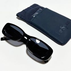 Le Specs Unreal! Black Sunglasses