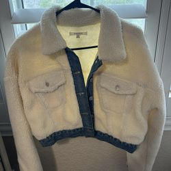 Super Unique Jean Jacket From Pacsun