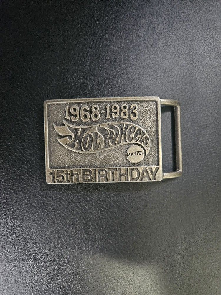 Hot Wheels Belt Buckle