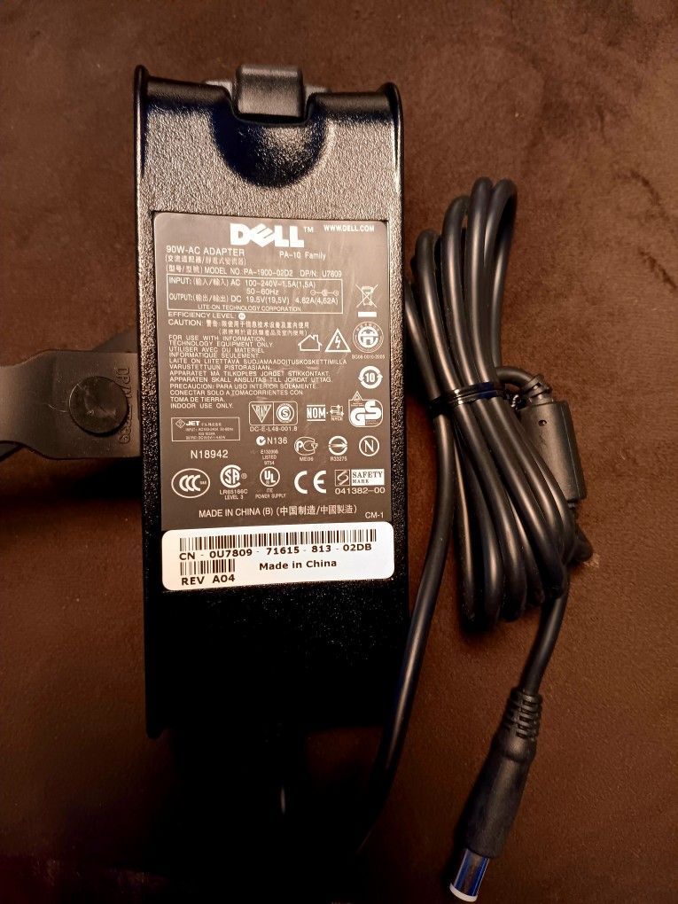Dell 90W AC Adapter Laptop Charger