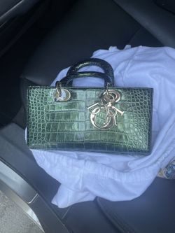 Lady Dior Bag Crocodile Skin