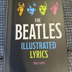 New - The Beatles - Illustrated Lyrics Book
