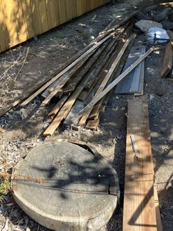 100 Year old redwood flooring planks