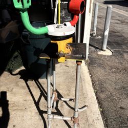 Title: Custom Vespa Engine Stand & Maintenance Work Bench