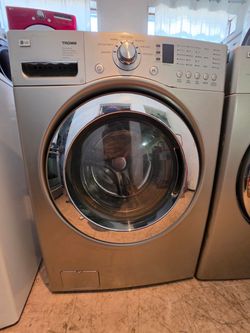 LG washer and gas dryer set