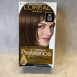Loreal hair color Medium Golden Brown