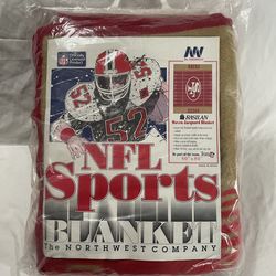 Vintage never used San Francisco 49ers blanket