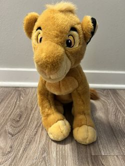 Simba Lion King Disney Store Plush 
