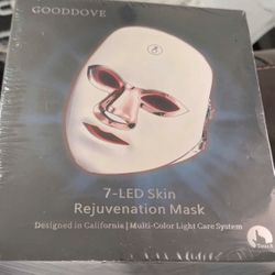 GOODDOVE 7-Color LED Face Mask ✨ Brand New • Factory Sealed • In Original Box