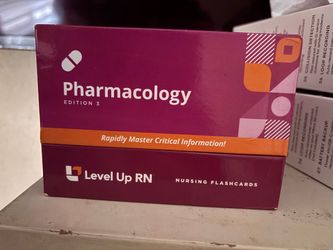 Pharmacology Level Up RN flashcards