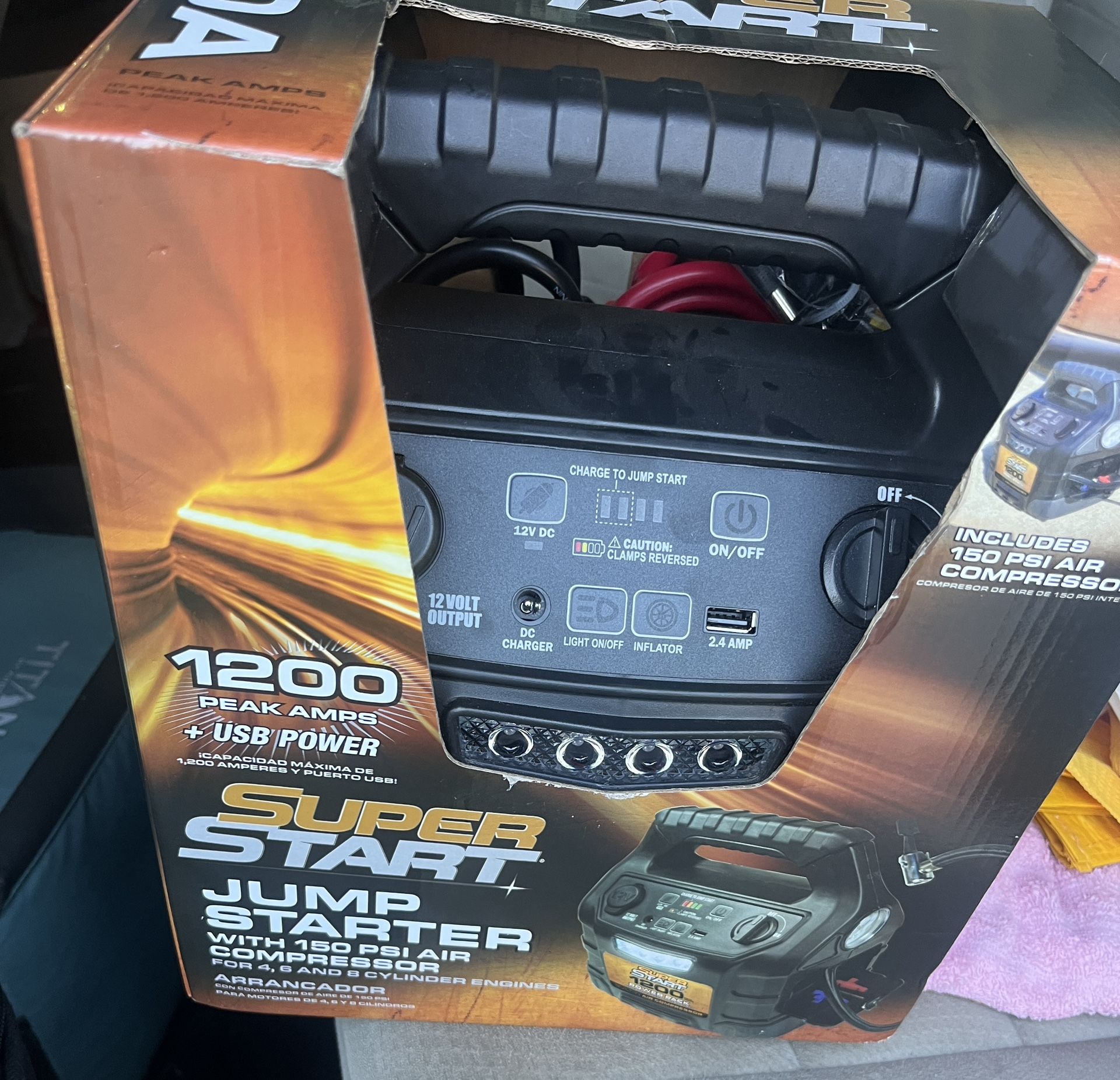 super start jump starter