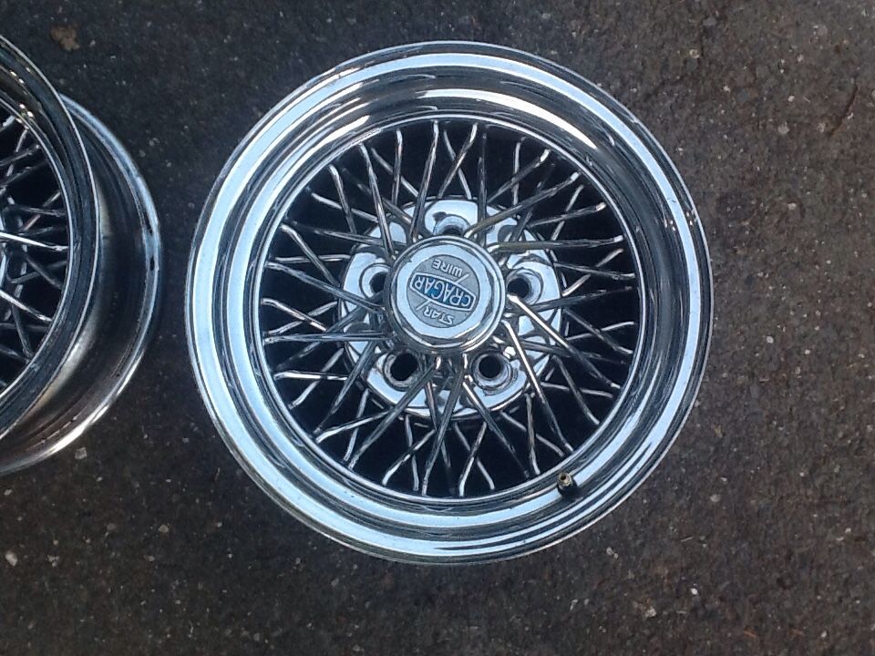 Cragar Star Wire wheels