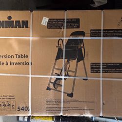 Ironman Inversion Table new In Box 