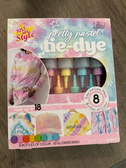 Just my style pretty pastel tie- dye