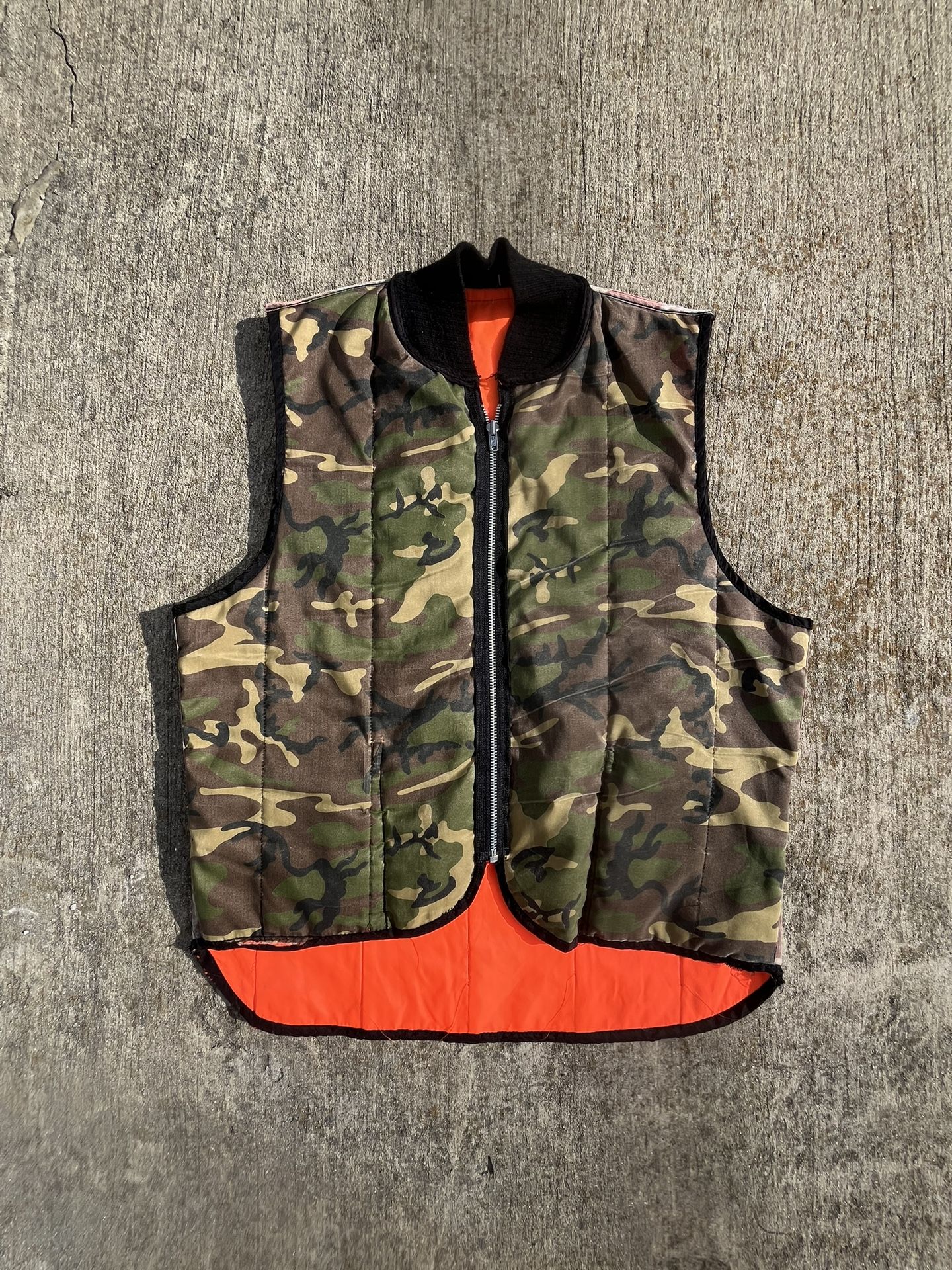 Vintage camo vest 