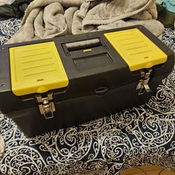 STANLEY Tool Box With Partial Tools 