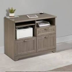 Gray Tech Station Printer Stand – Excellent Condition!