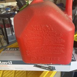Gasoline canister 5 gallon