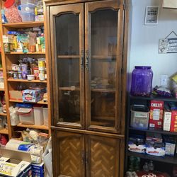 Vintage China Cabinet 