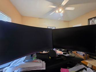 2 Samsung 27 curved monitor