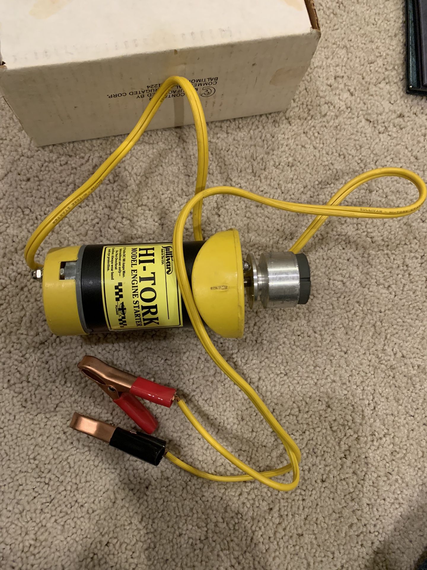 Radio Controlled Airplane Gas Engine Starter Motor