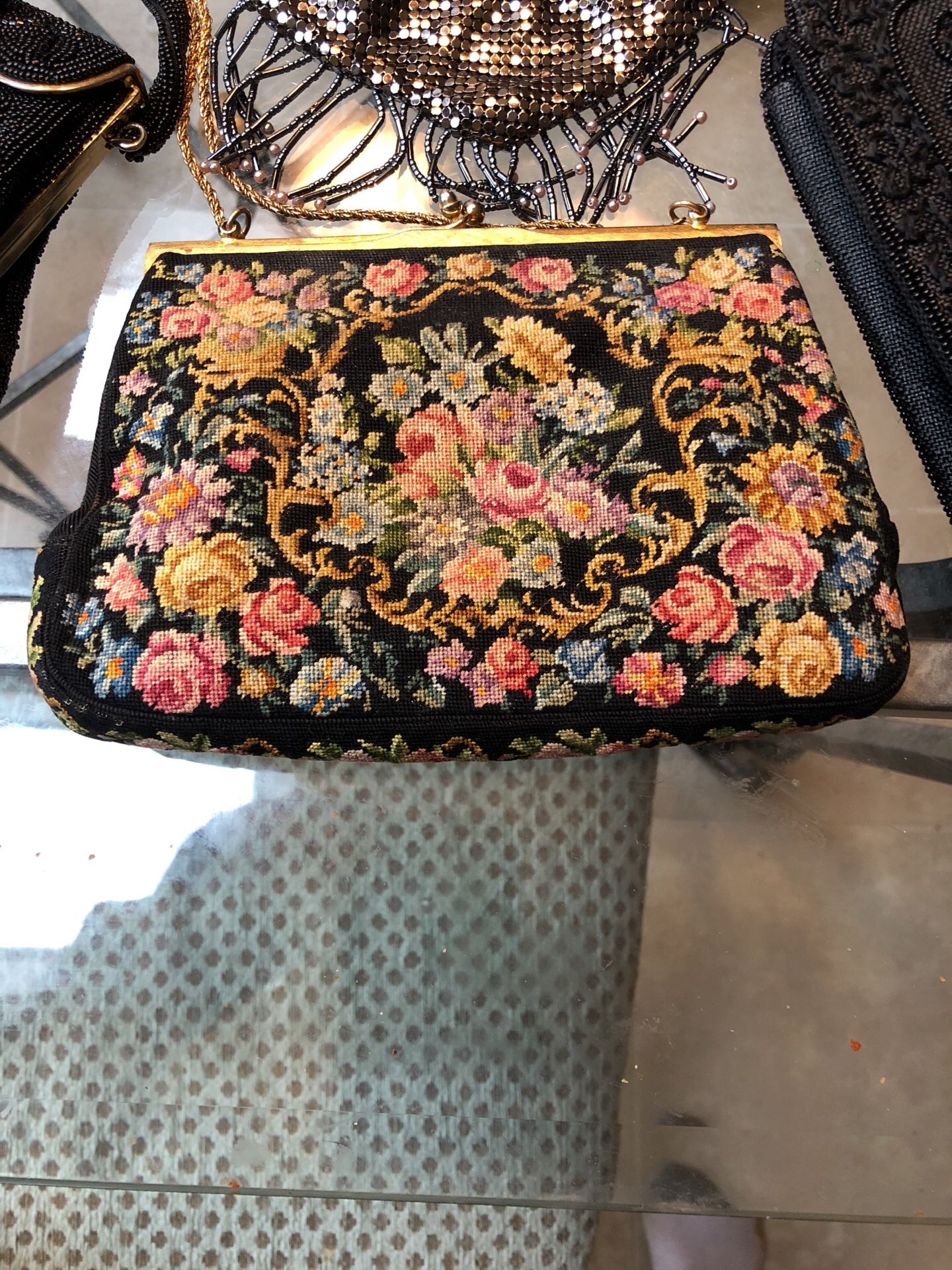 Four Antique HandBags perfect condition
