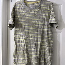 Anerkjendt Men’s Gray Yellow Striped Soft Shirt