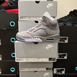 DS Air Jordan 5 Retro Wolf Grey 10.5