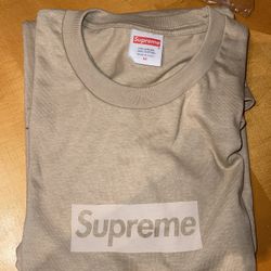 Supreme Tonal Box Logo “khaki”