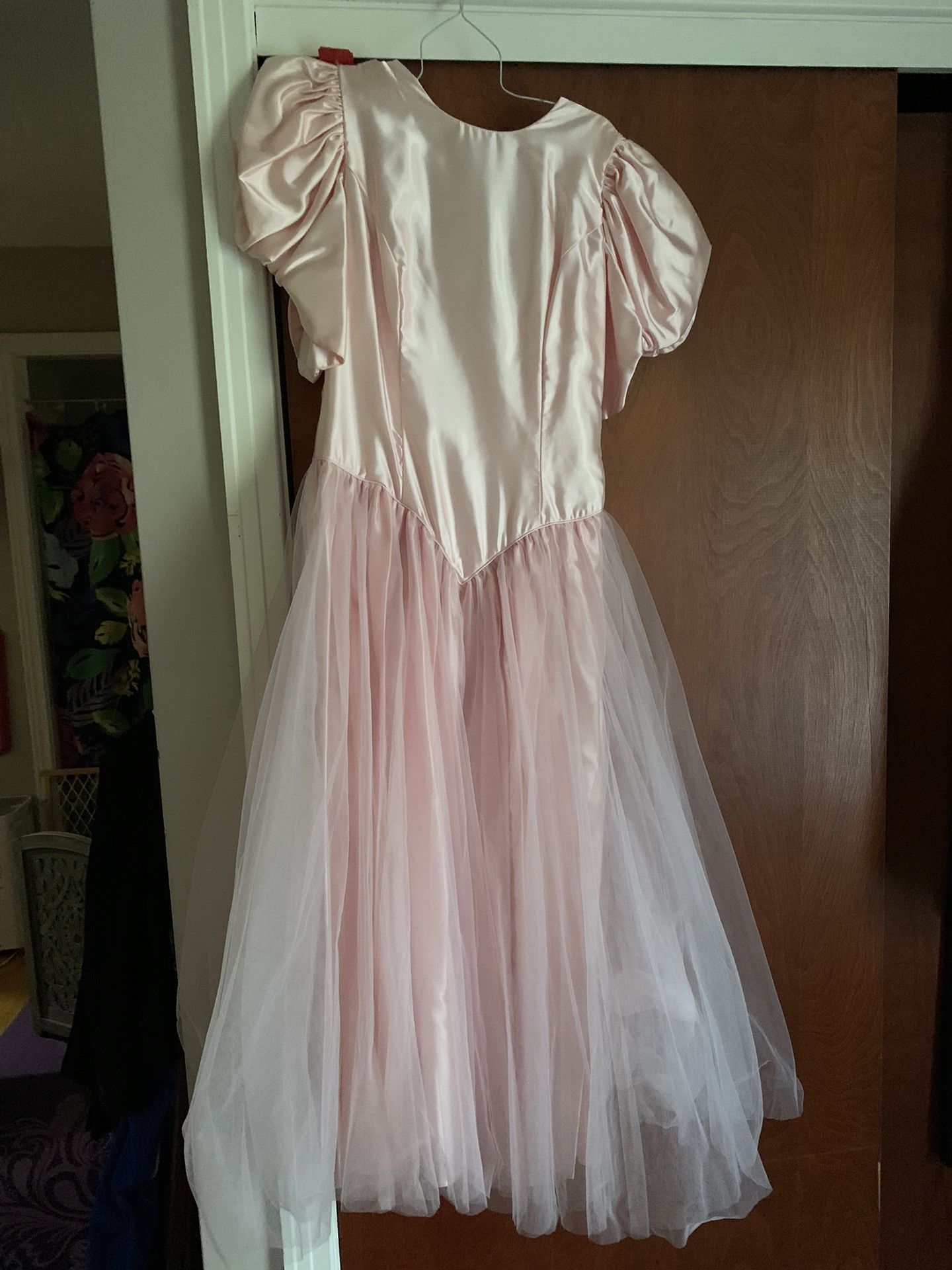 Vintage Pink Gown