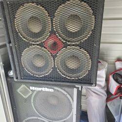 Amp Bass Head  And  Speakers