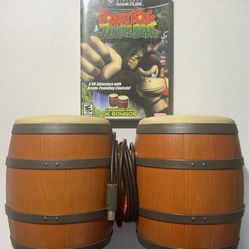 Nintendo GameCube Donkey Kong Jungle Beat & Bongos