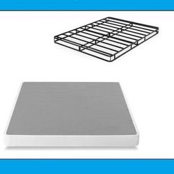 NEW California King 5”  Metal Smart Box Spring Mattress Foundation Strong Metal Frame Easy Assembly