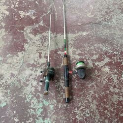 Žebro Fishing Rods And Reals Vintage
