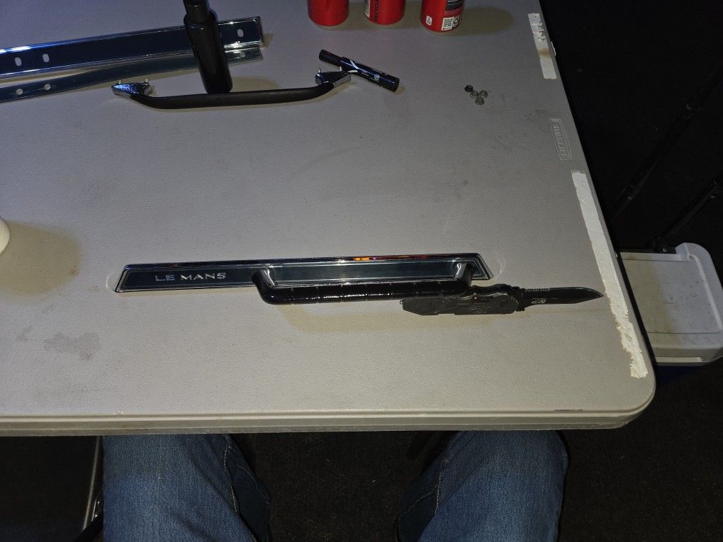 65 Pontiac Lemans Grab Bar And Bezel