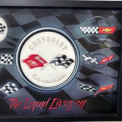 Chevrolet Corvette hologram picture