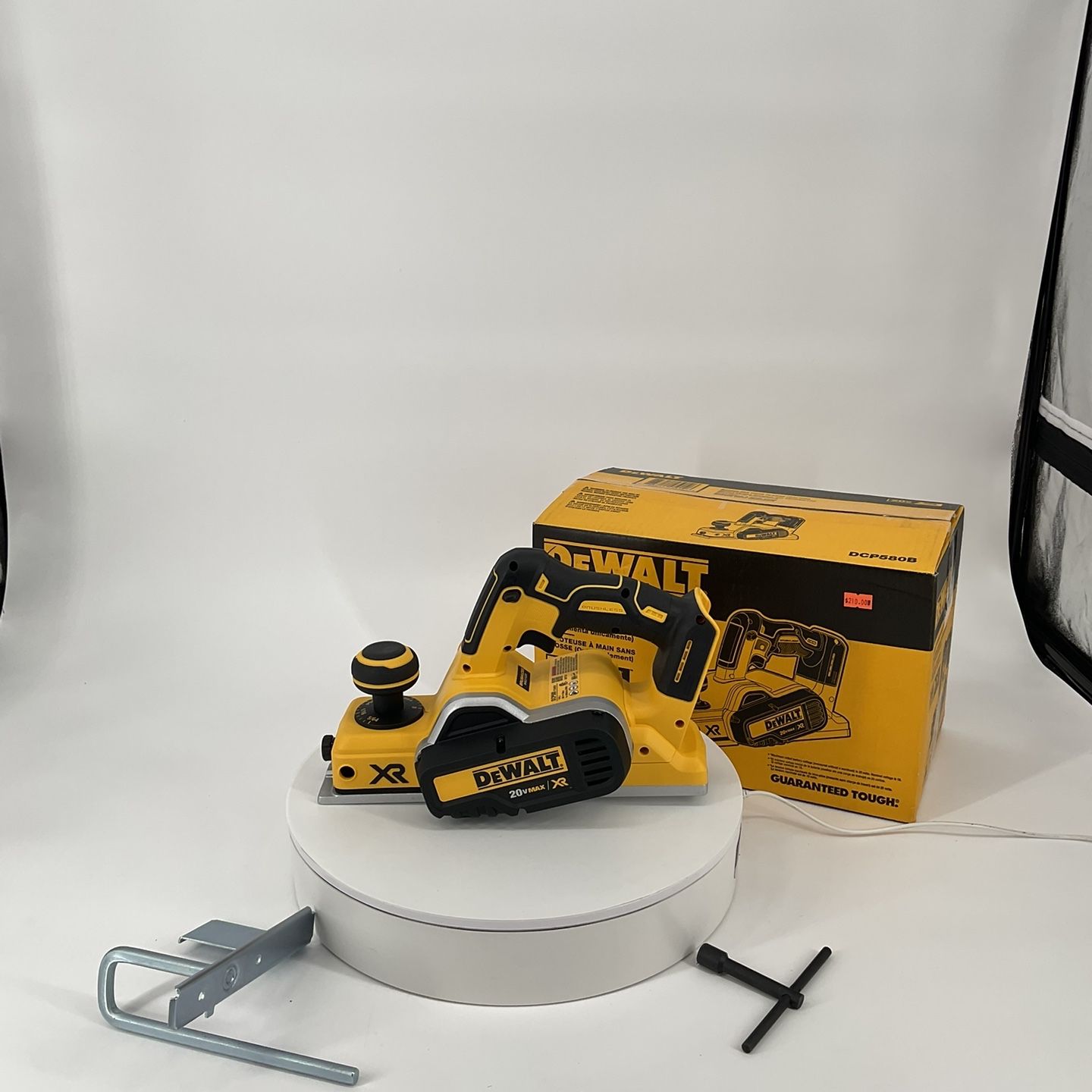 DEWALT 20V MAX XR Cordless Brushless 3-1/4 in. Planer (Tool Only)