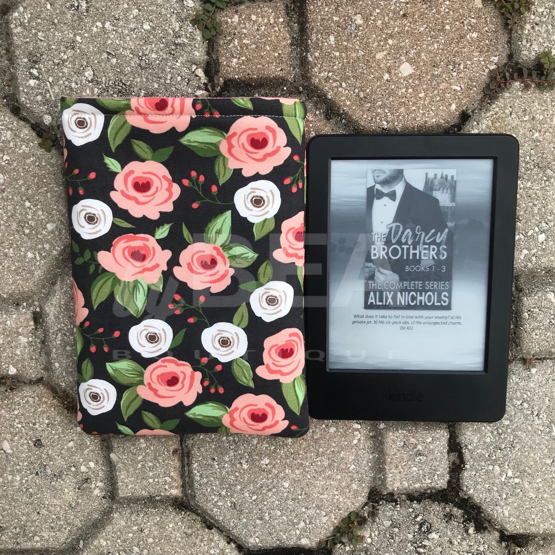 Kindle sleeve - florals