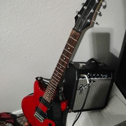 Guitarra And Amplificador 