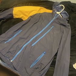 Tommy Hilfiger windbreaker Blue And Yellow Size S