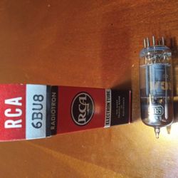 RCA 6BU8 Audio Electronic Vintage Radio TV Valve HAM Vacuum NOS Tubes